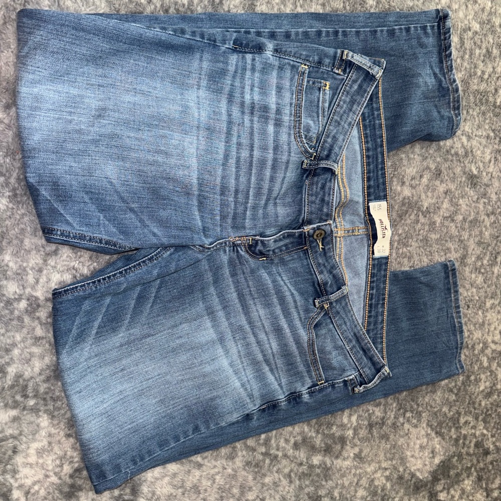 Hollister Women's Straight Leg Blue Jeans